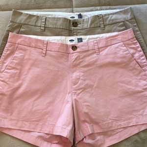 Two 3” shorts